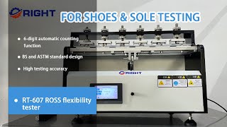 ROSS Flexibility Tester For Rubber Products and Other Materials RT607 [upl. by Ennaer463]