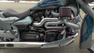 Blacksmith Motoring Company Gundam Turbo overview for Yamaha Roadliner Stratoliner Raider [upl. by Adnolay549]