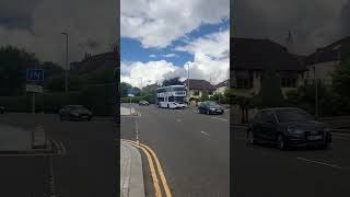 First Glasgow 38492 LG72 EBD In Bearsden [upl. by Oleic]