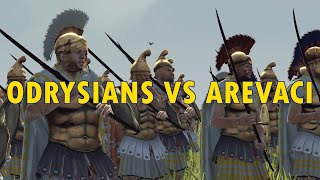 Odrysians vs Arevaci  Multiplayer Battle  Total War Rome 2 [upl. by Orlene484]