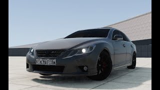 beamng drive mod Toyota mark x 350 s awd kenemation mods [upl. by Irita]