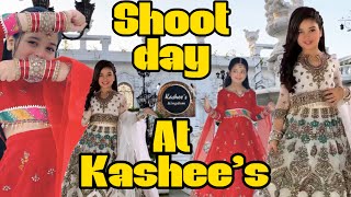 Aayat Arif  Shoot day at Kashee’s Kingdom  vlog [upl. by Igal]