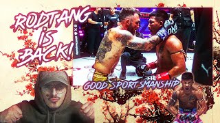 A NEW RODTANG RODTANG VS DENIS PURIC KICKBOXING FIGHT REACTION [upl. by Andri385]