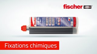 Résine FIS SuperBond  FIXER dans le BETON FISSURE et NON FISSURE  FISCHER [upl. by Pantin]