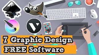 Top 10 Best FREE GRAPHIC DESIGN Software 2024 [upl. by Anire]