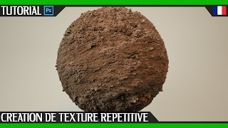 Tuto Création de texture répétitive avec Photoshop et Knald   Intégration Octane Render Cinema 4D [upl. by Anonyw]