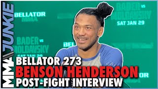 Benson Henderson reveals end of Bellator contract unsure of next career move [upl. by Inig]