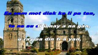 Ilocano Folk Song Pamulinawen Instrumental with Onscreen Lyrics [upl. by Aihsenal509]