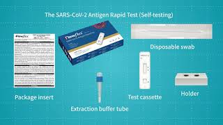 How to do the test in the classOperation Instruction of Flowflex SARSCoV2 Antigen Rapid Test [upl. by Nytsirt]