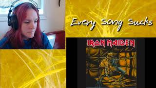 Iron Maiden  Revelations Reaction  Every Song Sucks [upl. by Ilyk]