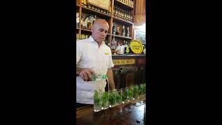 Mojito Making  La Bodeguita del Medio  Havana Cuba [upl. by Octave]