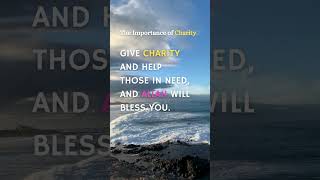 The Importance of Charity A Motivational Speech faith muslimjourney islambelief motivation [upl. by Narok706]