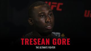 The Ultimate Fighter Tresean Gore full preshow interview [upl. by Kornher]