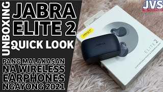 Jabra Elite 2 Wireless Earphones Unboxing and Quick Look  Filipino [upl. by Ibib]