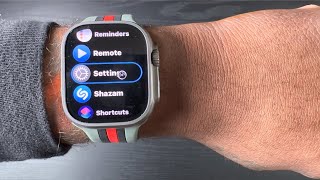 Apple Watch Ultra  Dwell Control  One Handed Mode [upl. by Yro928]