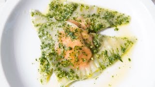 How To Make Carrot Ravioli amp Carrot Top Pesto [upl. by Awhsoj]