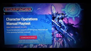 Starfinder Playtest New Character Classes [upl. by Auqinu]