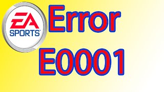 💡Solución Error E0001 FiFA 1213 14 15 [upl. by Meghann]