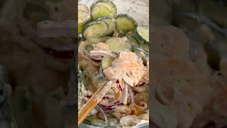 Le concombre viral 🥒 food foodie foodshorts cucumber concombre ideerecette recipe recette [upl. by Nagaer]