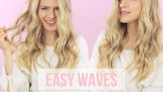 My Everyday Waves Hairstyle Tutorial  KayleyMelissa [upl. by Adriaens979]