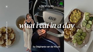 what I eat in a day as an intuitive eater realistic and balanced [upl. by Aranaj]