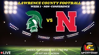 Laurel Spartans vs Neshannock Lancers  WPIAL Football  Week 1  Sept 1 2023 [upl. by Ancelin]