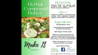 Garden Herb Butter [upl. by Arihas]