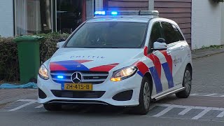 Versneller Verschillende ambulances en politie met spoed van en naar meldingen in Den Haag [upl. by Atsahs446]