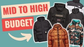 WINTER JACKETS MID TO HIGHBUDGETI  NAPAPIJRI STUSSY SNOW PEAK MONCLER NORTH FACE CP COMPANY [upl. by Sidnak103]