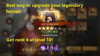 Best way to upgrade your legendary heroes  Doomsday Last Survivors [upl. by Gabby]