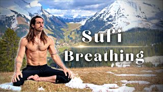 Sufi Breathing Technique To Clear The Mind I 3 Rounds I Guided Breathwork [upl. by Nashom]