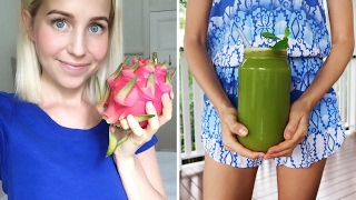 Fully Raw Vegan ♡ What I Eat In A Day [upl. by Kapeed635]