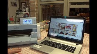 How to Wirelessly Connect ScanNCut DX with the Brother Canvas Workspace [upl. by Atsylac210]