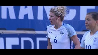 2 Germany vs England 342018  SheBelieves Cup 2018 [upl. by Ydna862]