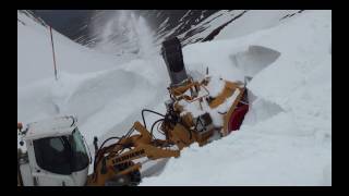 Bantel Liebherr 524 mit Zaugg Schneefräse [upl. by Etem770]