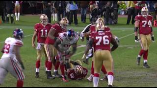 2011 NFC Championship Giants vs 49ers Highlights [upl. by Melvin]