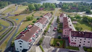 Short drone highlights of Vallentuna Sweden [upl. by Eneluj124]