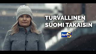 Turvallinen Suomi takaisin terv Riikka Purra [upl. by Ahsienyt]