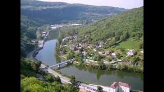 Croisière fluviale à Dole Franche Comté  Doubs location de bateaux sans permis  Nicols [upl. by Audre]