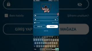 Tekno IPTV Android uygulamadan nasıl izlenir [upl. by Mailand]