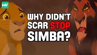 Why Didn’t Scar Stop Simba Himself  Lion King Theory Discovering Disney [upl. by Hewe752]