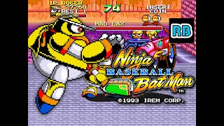 1993 60fps Ninja Baseball Bat Man World Roger Speedrun 19m51s Nomiss ALL [upl. by Annej110]