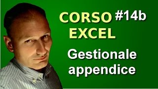 Corso di Excel Appendice Gestionale [upl. by Wemolohtrab]