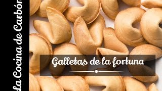 ¡CÓMO HACER GALLETAS DE LA FORTUNA FÁCIL  La Cocina de Carbón [upl. by Olracnaig]