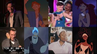 Hercules  Voice Actors  Live vs Animation  Side By Side Comparison [upl. by Aihsemaj712]