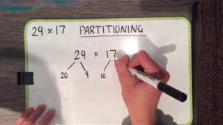 Tutorial partitioning for multiplication [upl. by Aneroc]