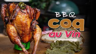 KIP op een BIERBLIK Hoe maak je Coq au Vin op de BBQ  Kip op de Green Egg [upl. by Banerjee]