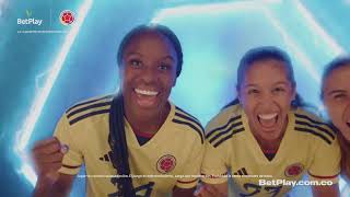 Una pasión que se cuenta sola  BetPlay Selección Colombia Femenina [upl. by Ambler221]