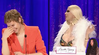 Icesis Couture SLAYING Snatch Game  Canadas Drag Race vs The World [upl. by Airtap]