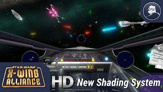 XWing Alliance  HD BrandNew Shader Upgrade [upl. by Tankoos]